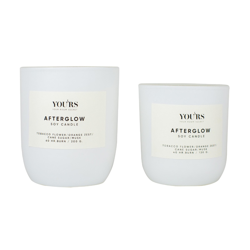 Soy candle Afterglow 130 g