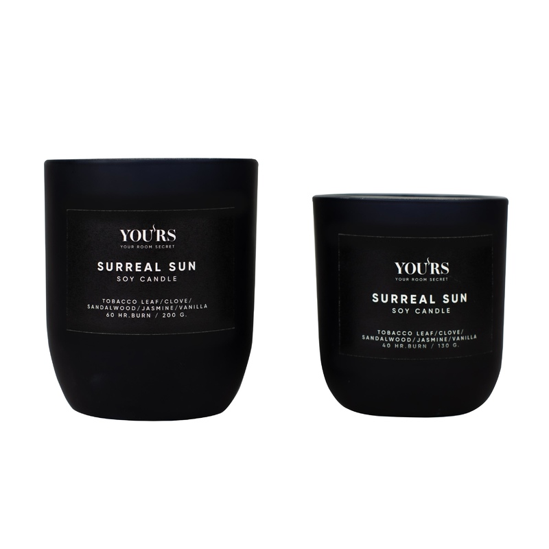 Soy candle Surreal Sun 130 g