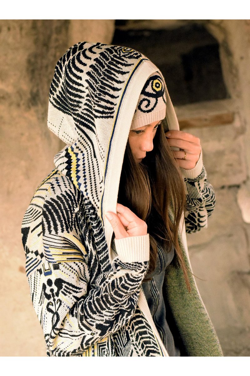 ALCHEMISTRY HEMP KNIT CARDIGAN