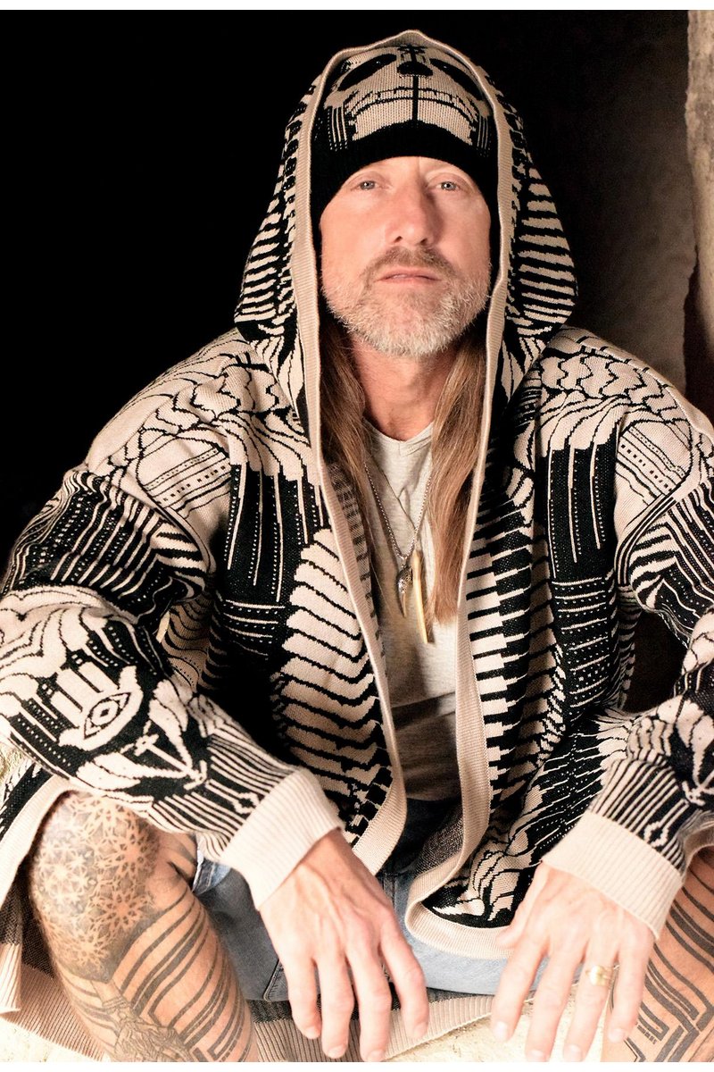 MESSIAH HEMP KNIT CARDIGAN