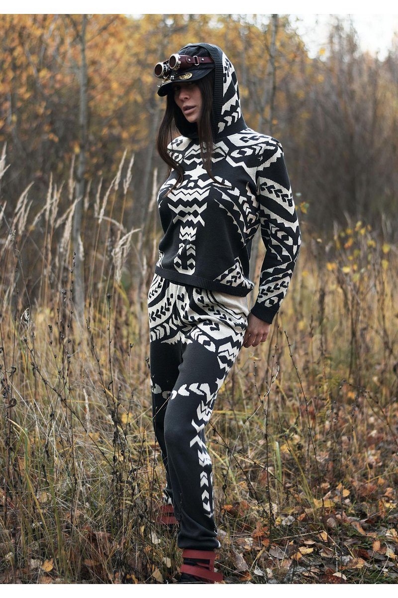 POLYNESIA HER KNIT HEMP SET