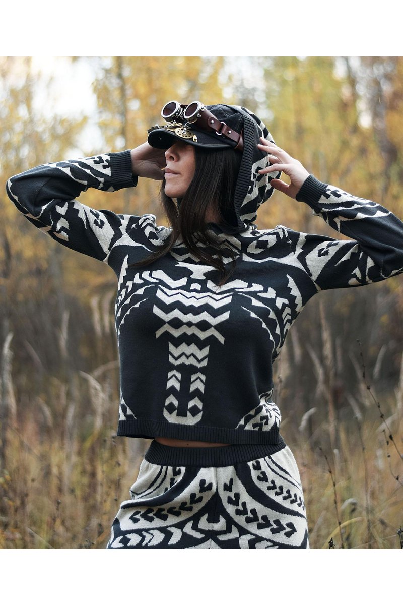 POLYNESIA HER KNIT HEMP SET