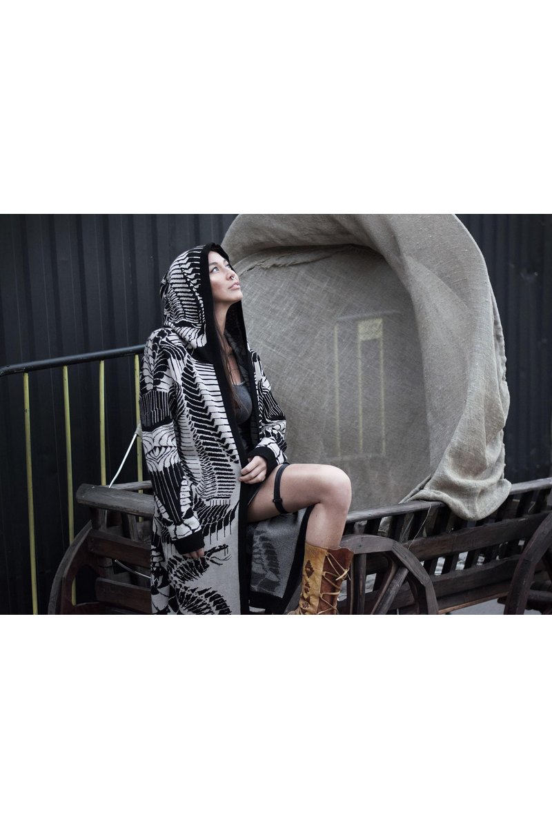 FATALITY HEMP KNIT CARDIGAN