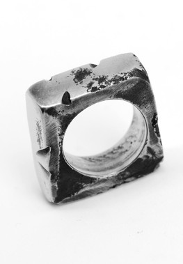 Кольцо Carre из ювелирной стали