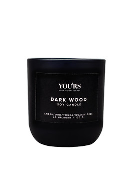 Soy candle Dark Wood 130 g