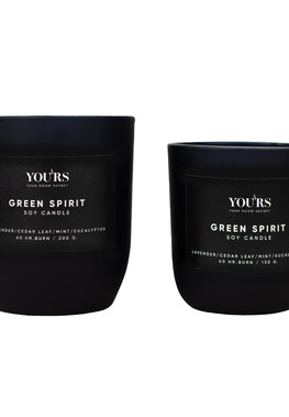 Soy candle Green Spirit 130 g