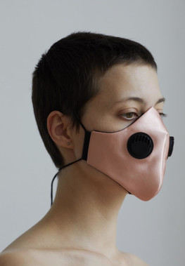 Шёлковая маска-респиратор (+5 сменных фильтров)