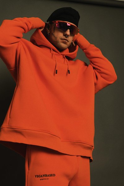 HOODIE [ REFLECTIVE ] ORANGE