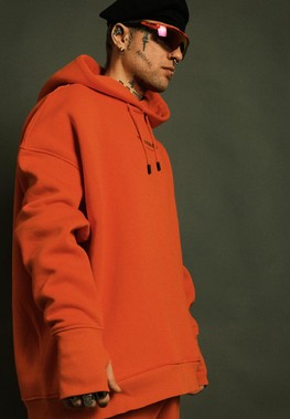 HOODIE [ REFLECTIVE ] ORANGE