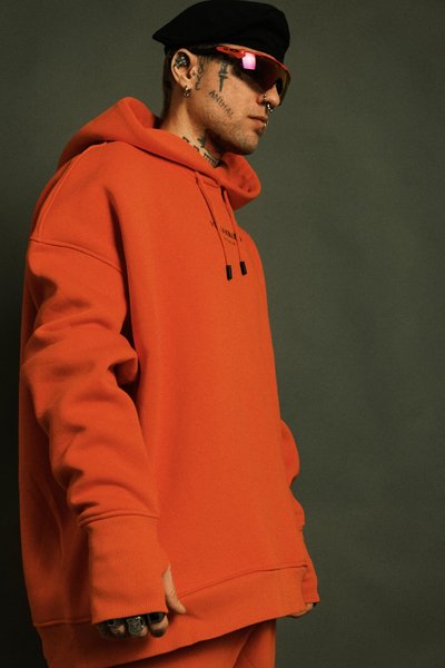 HOODIE [ REFLECTIVE ] ORANGE