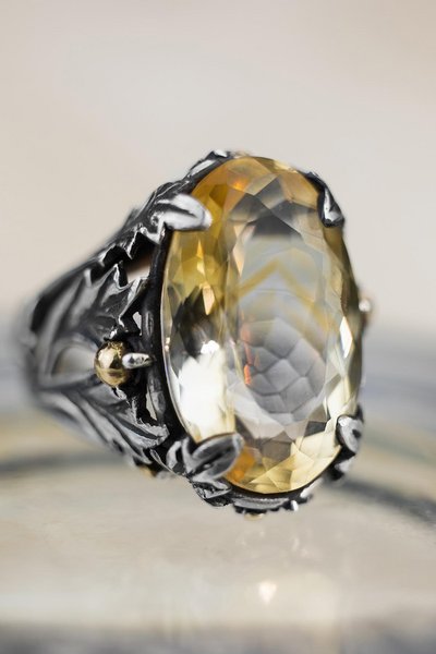 Vegetal citrine